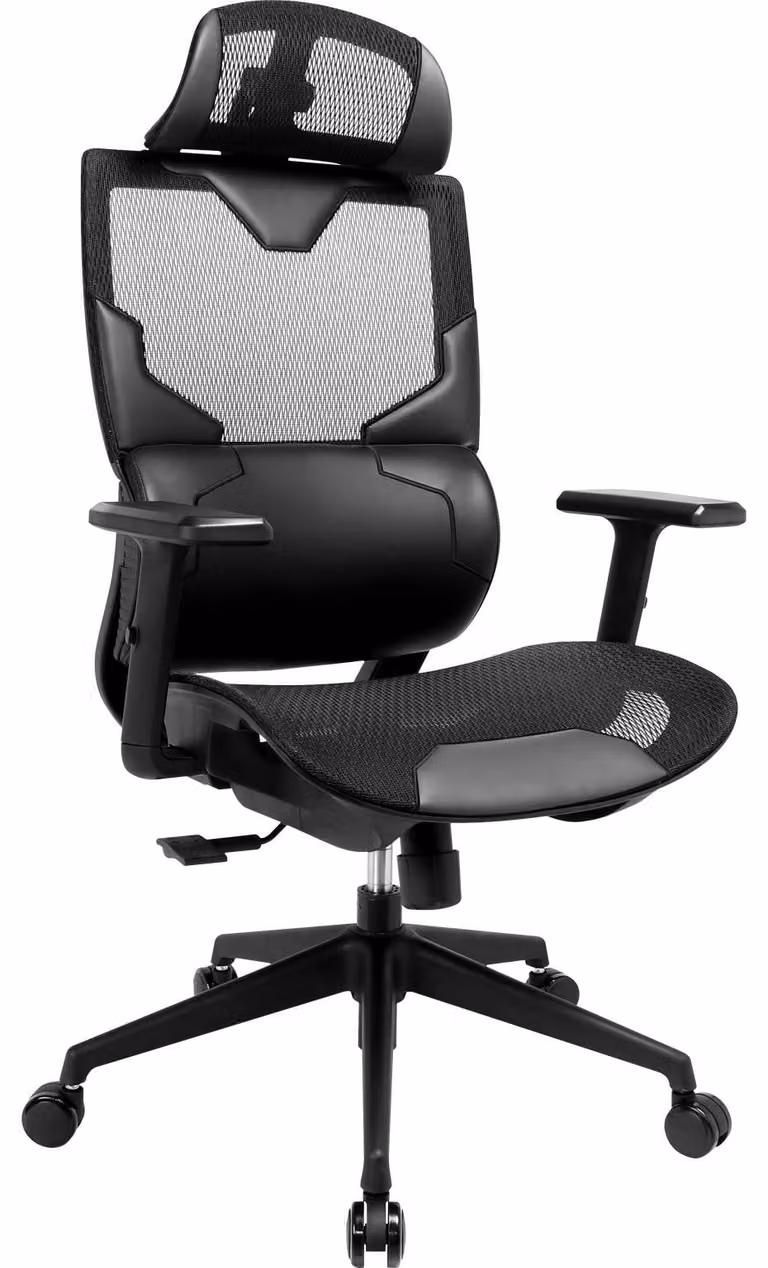 Sandberg ErgoFusion Gamingstoel met armleuningen en draaifunctie