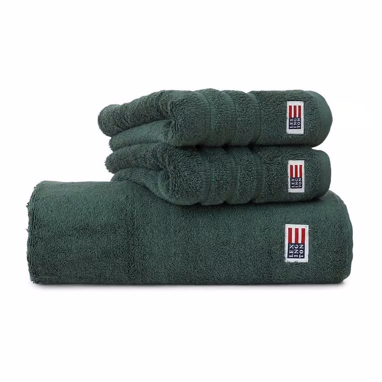 Lexington Icons Original handdoek Juniper green 30 x 50 cm
