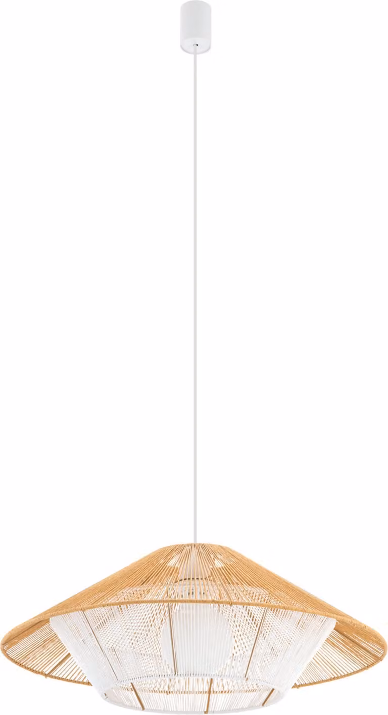 Lyora Japandi Rotan Hanglamp Beige Ø 60 cm