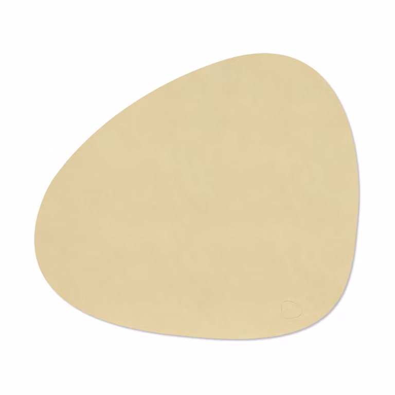 LIND DNA Nupo placemat curve L Lemon sorbet