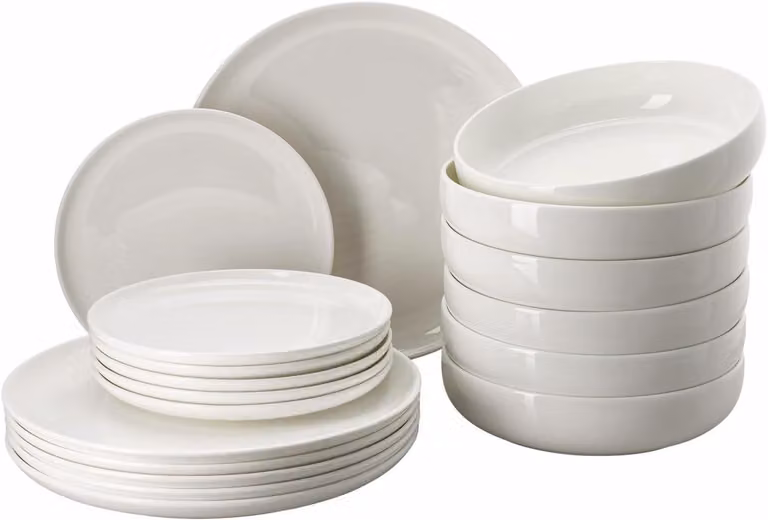Rosenthal Jade Lift witte bordenset 18-delig