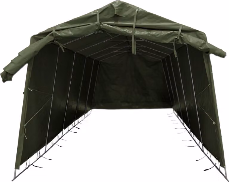 Fornorth tentgarage legergroen B: 2,7 m x D: 5,1 m