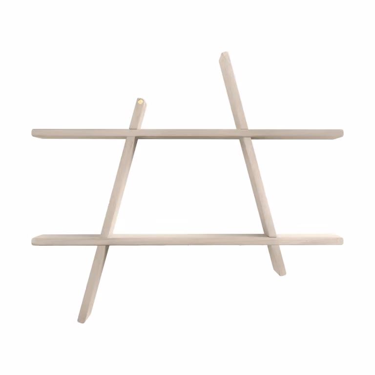 Andersen Furniture A-Shelf Special Edition wandplank ladder light beige B: 78 cm, D: 12 cm, H: 67 cm