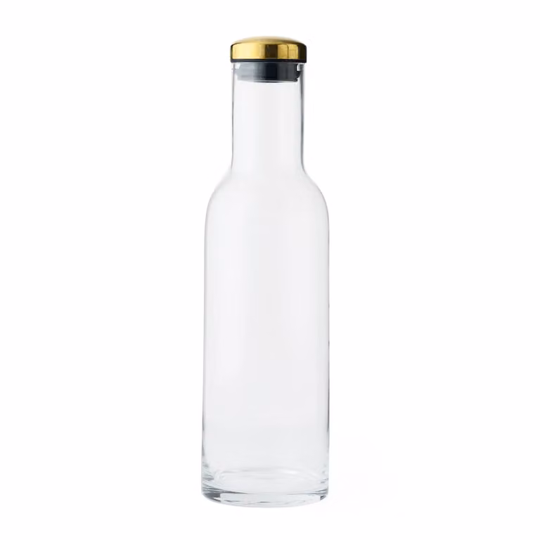 Audo Copenhagen Bottle karaf 1 l glas-messing