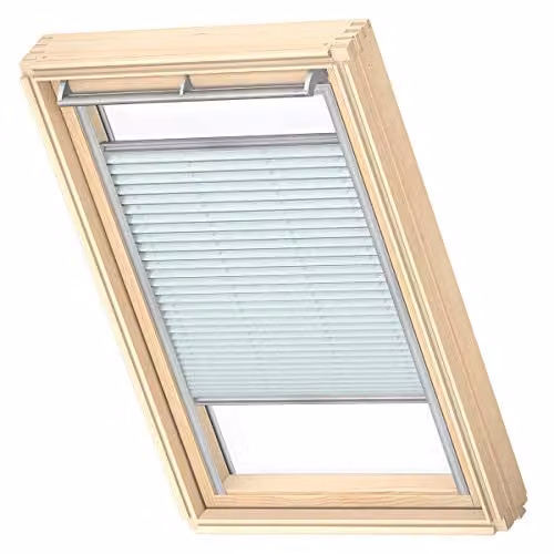 VELUX Dakraam Lichtdoorlatend Plisségordijn FHL, SK06, Zacht blauw