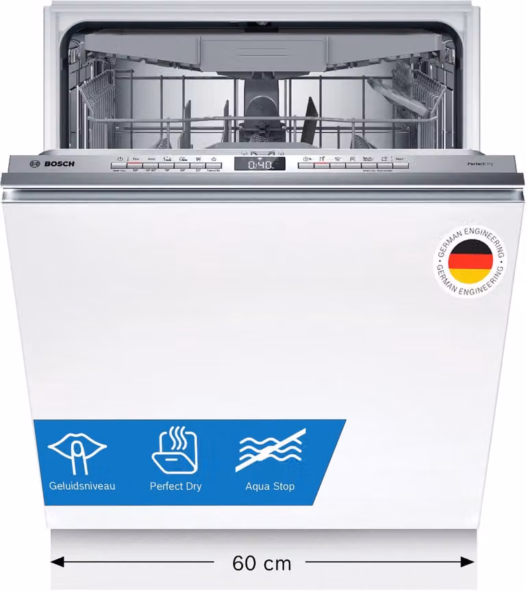Bosch SMV6YCX02E Serie 6 Inbouwvaatwasser - Volledig integreerbaar - Energielabel A - Home Connect
