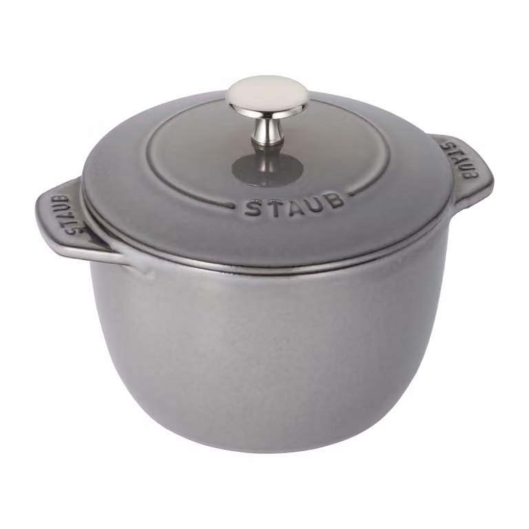STAUB Gietijzeren Rijst Cocotte 1,74 Liter Grijs