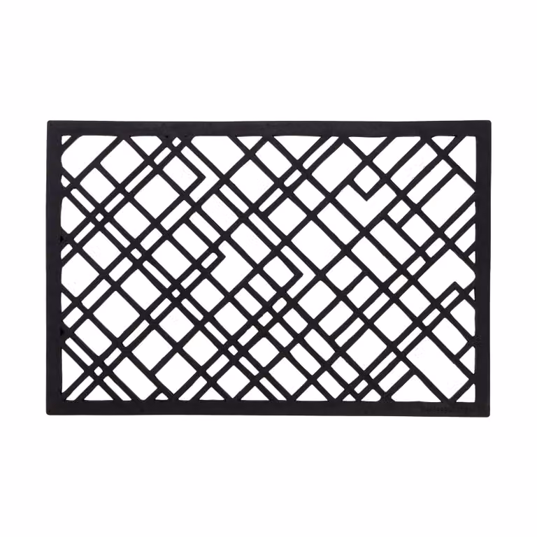 Tica Copenhagen Lines deurmat rubber 60 x 90 cm