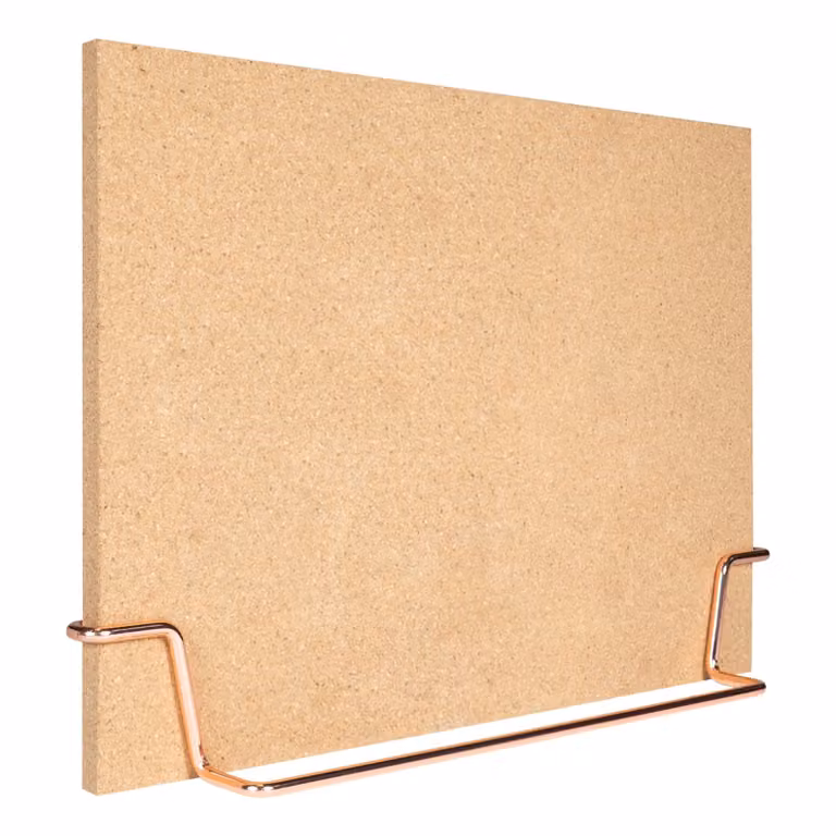 QUVIO Memobord Kurkbord B/D/H: 32 x 23 x 6,5 cm