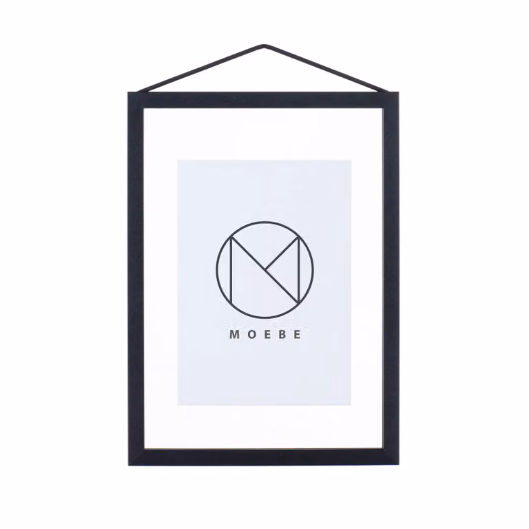 MOEBE Frame A5 Zwart 16,8 x 23 cm