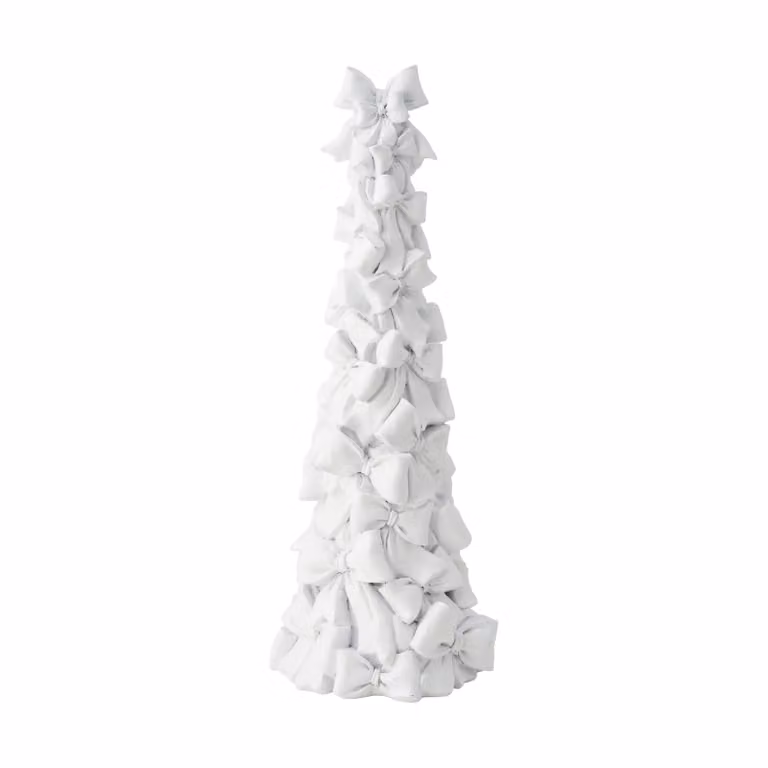 Lene Bjerre Serafina decoratieobject Wit, B/D/H: 14,5 x 14,5 x 38 cm