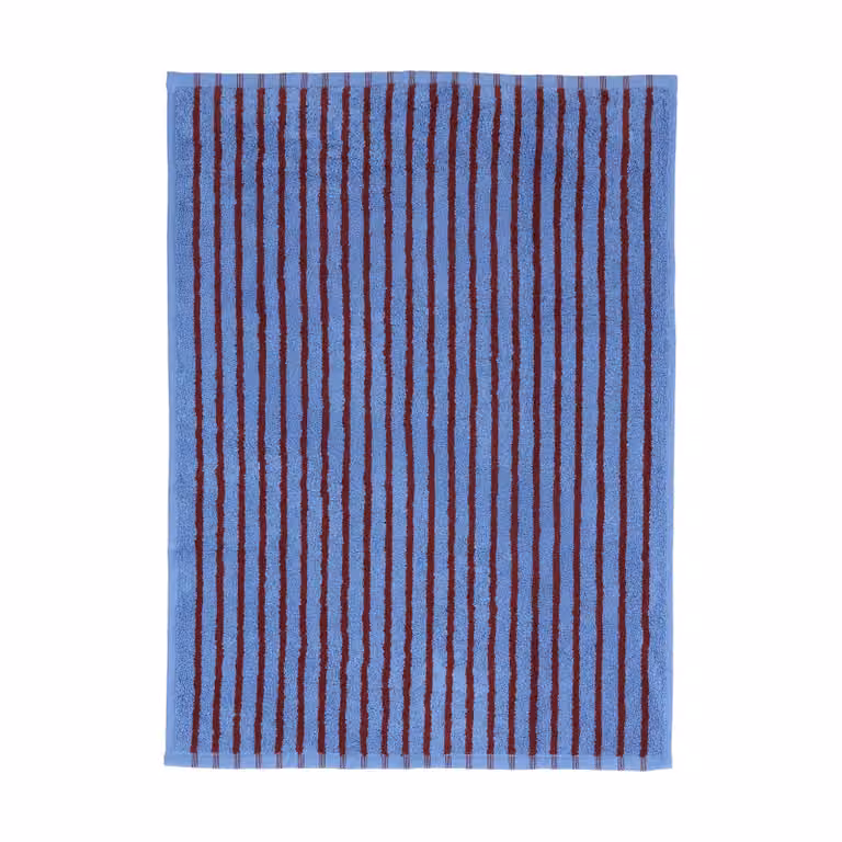 Scandi Living Drift badmat Blauw-rood 50 x 70 cm