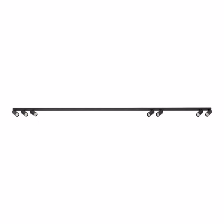 Lyora Opbouwspot 7x GU10 Fourty zwart