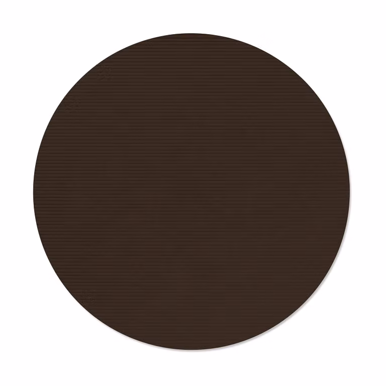 LIND DNA Corduroy placemat Hazel, cirkel, L