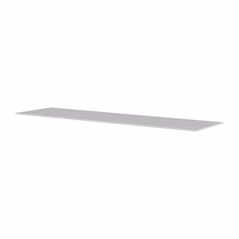 Montana Panton Wire wandplank Glas Wit/Transparant B: 68,2 cm, D: 18,8 cm