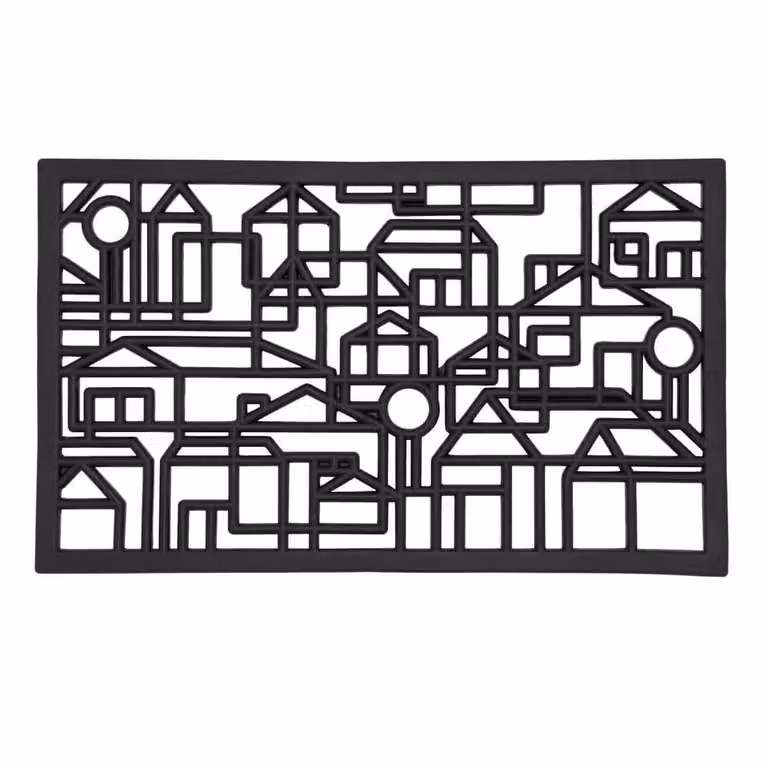 Dixie City deurmat 45 x 75 cm