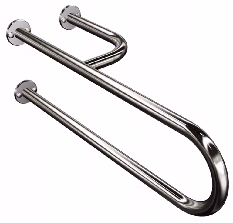 Andex Half Ronde Wastafelgreep Rechts - 120kg Belastbaar
