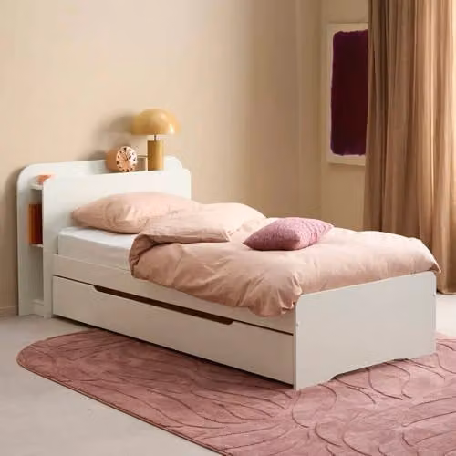 NOUS Living Rumble bed van massief hout, 90 x 200 cm