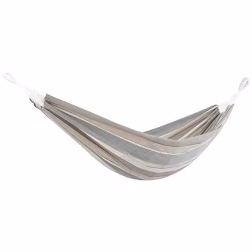 Vivere Braziliaanse Sunbrella tweepersoons hangmat - Dove
