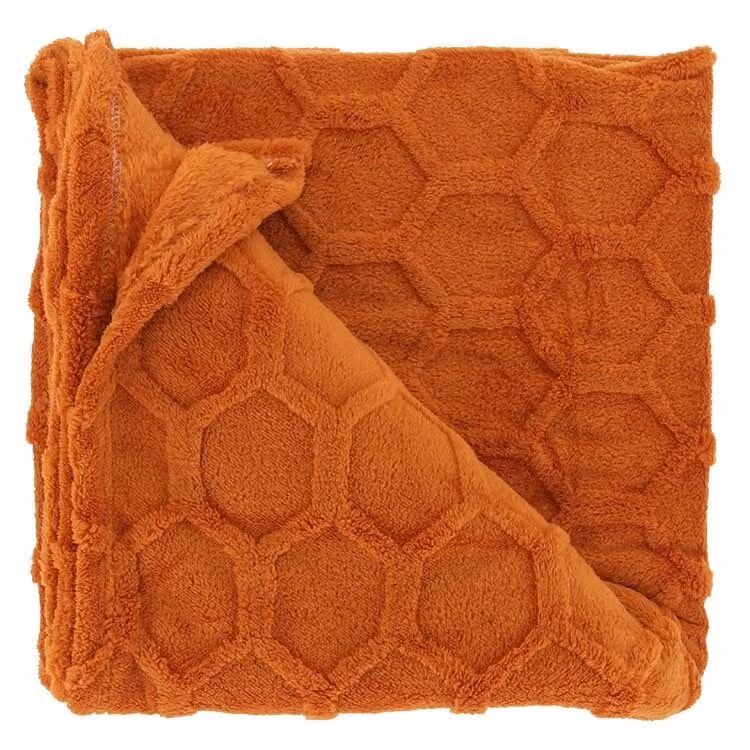 Unique Living plaid thor orange flame 200 x 150 cm