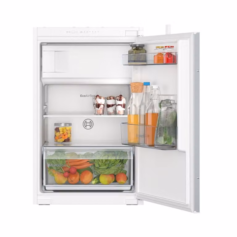 Bosch Serie 2 KIL22NSE0 geïntegreerde koelkast met vriesvak, 119 liter, wit