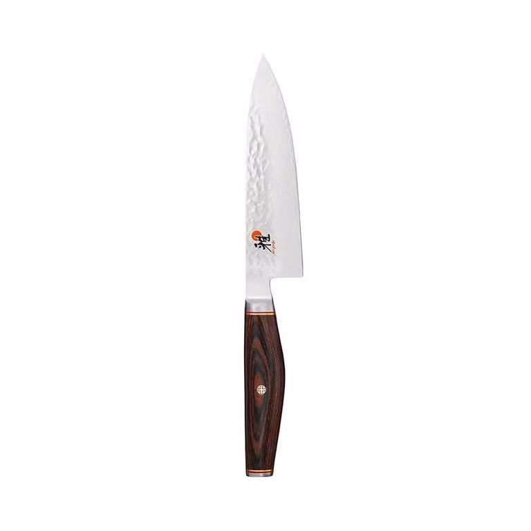 Miyabi Gyutoh koksmes 16 cm zilver/bruin