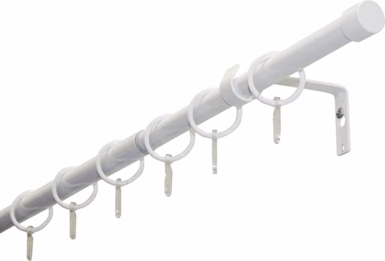 Gardinia Gordijnroede-set Cap, 1-delig, Ø 19/16 mm, geschikt voor beide kanten