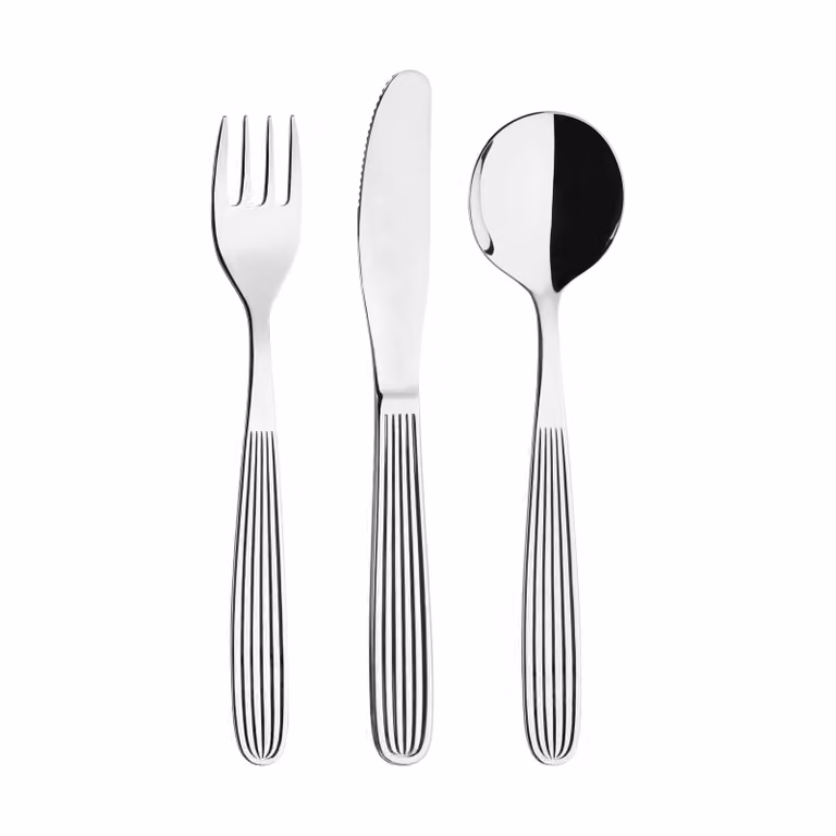 Iittala Scandia dessertset 12-delig Roestvrij staal