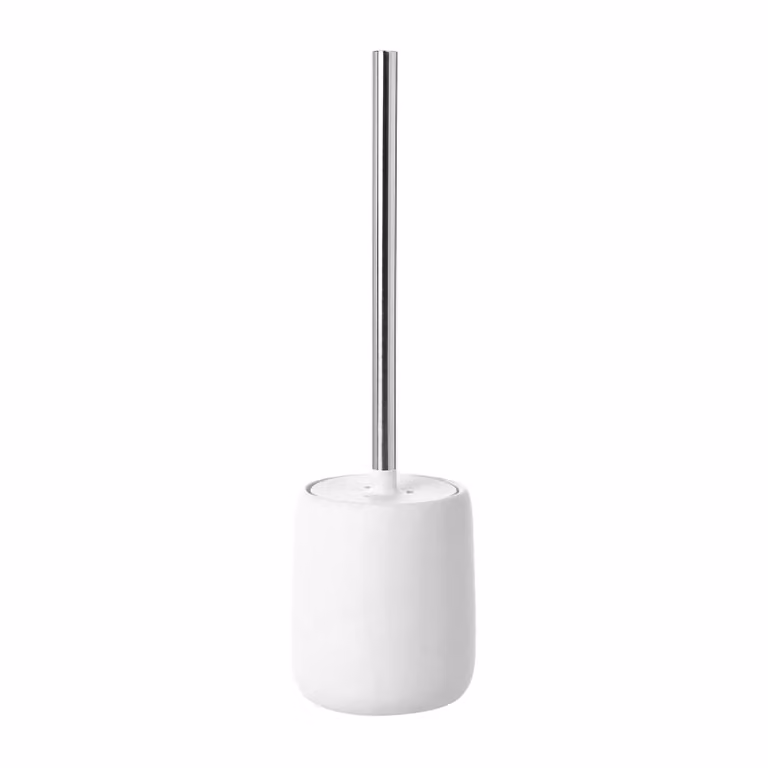 Blomus Sono toiletborstel met keramische houder, Wit