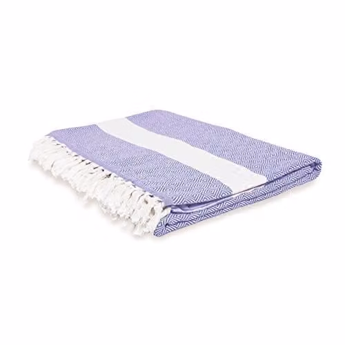Lumaland Katoenen sprei 100% katoen Lavendel 200 x 240 cm