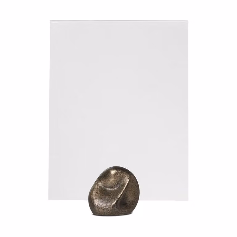 Ferm Living Gravel fotolijst A4 in goud en bruin