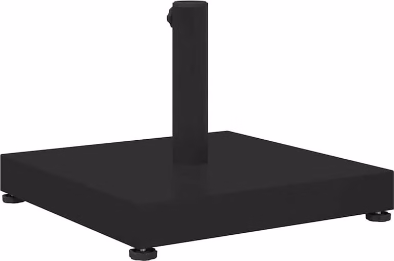 vidaXL Parasolstandaard, zwart, 45 x 45 x 31,5 cm