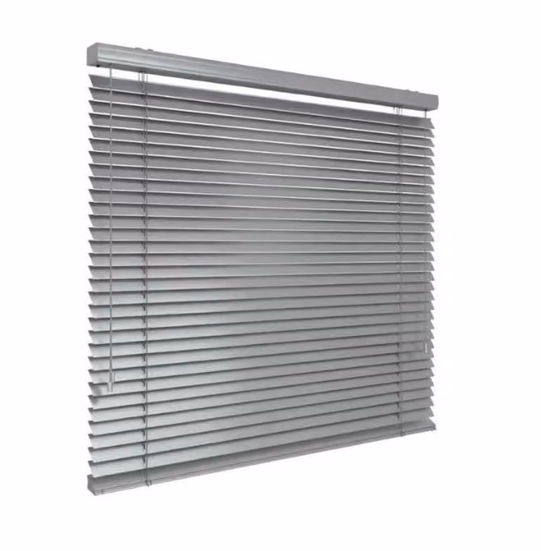 Time4blinds Aluminium Jaloezieën voor Binnen, Zilver, B/H: 150 x 230 cm, Bediening Rechts, 50mm Lamellen