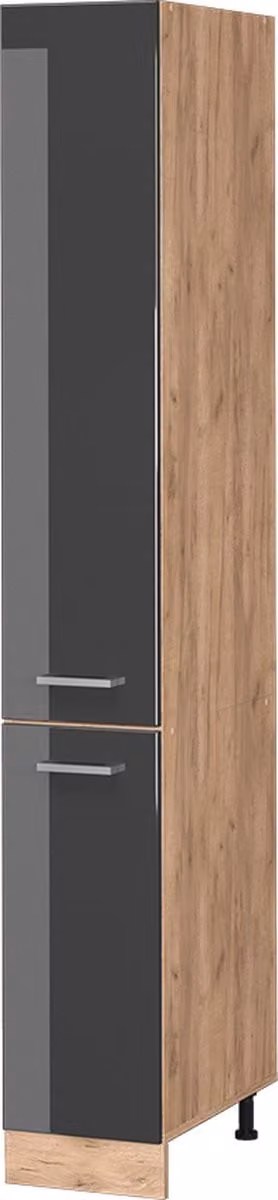 Vicco R-Line Apotheekkast Antraciet Hoogglans