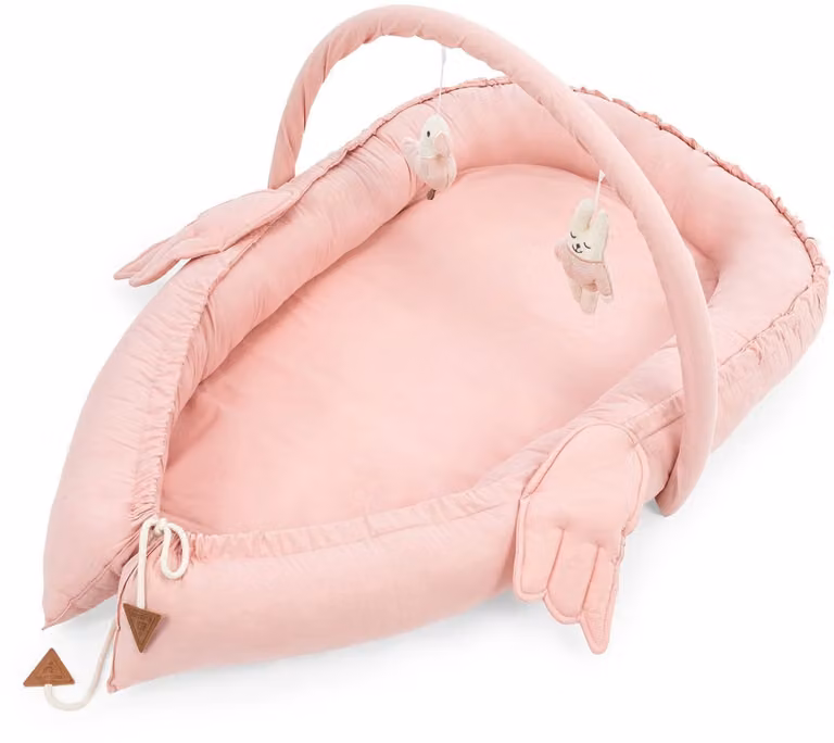 Asir Babybed voor baby's - Roze - 110 x 70 x 12 cm