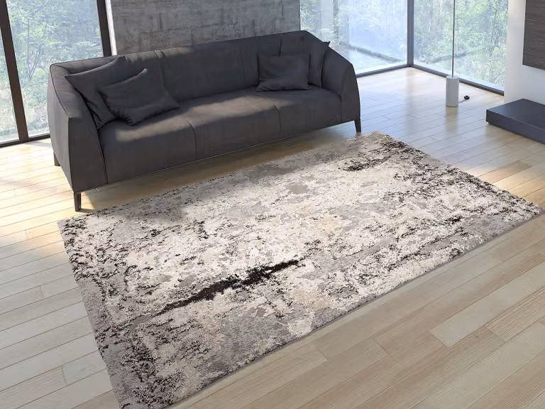 OCI JUWEL LIRAY Tapijt Lichtgrijs/Beige Abstract Modern B: 240 cm, D: 290 cm