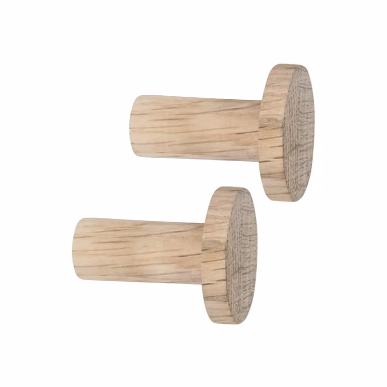 Mette Ditmer Point haak lang 2-pack Eikenhout