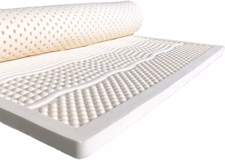 Natuurlijk Latex Matras Comfort Topper Drukverlagend B/D: 90 x 220 cm