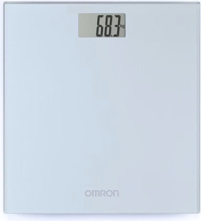 Omron HN289 digitale persoonlijke weegschaal, grijs