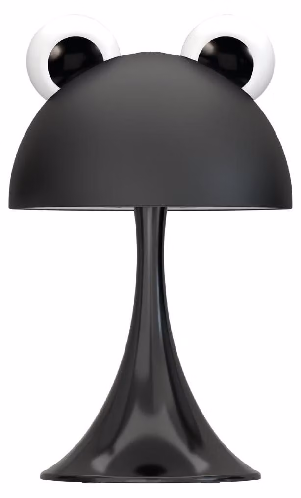 Luxus Europe Froggy Draadloos LED Nachtlampje voor Kinderkamers - Zwart - USB-C Oplaadbaar