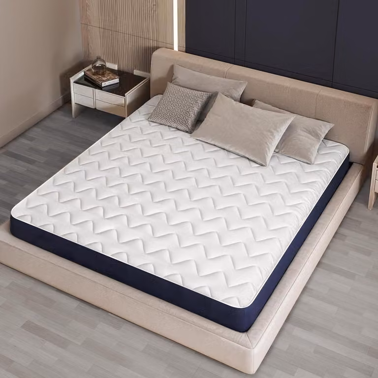 Waterfoam Matras - Hypoallergeen Schuimmatras - Wit - B/D/H: 120 x 200 cm