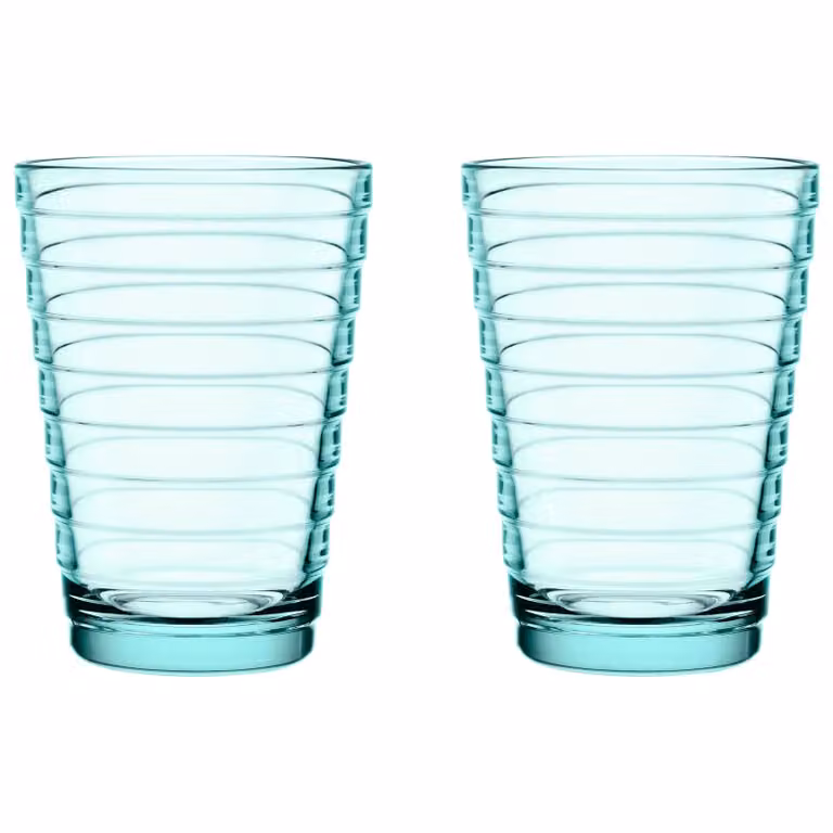 Iittala Aino Aalto tumbler 2-pack 33 cl watergroen