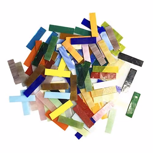 Mixcolor Glas-in-loodstrips voor DIY Hobby en Ambachten, 200 g