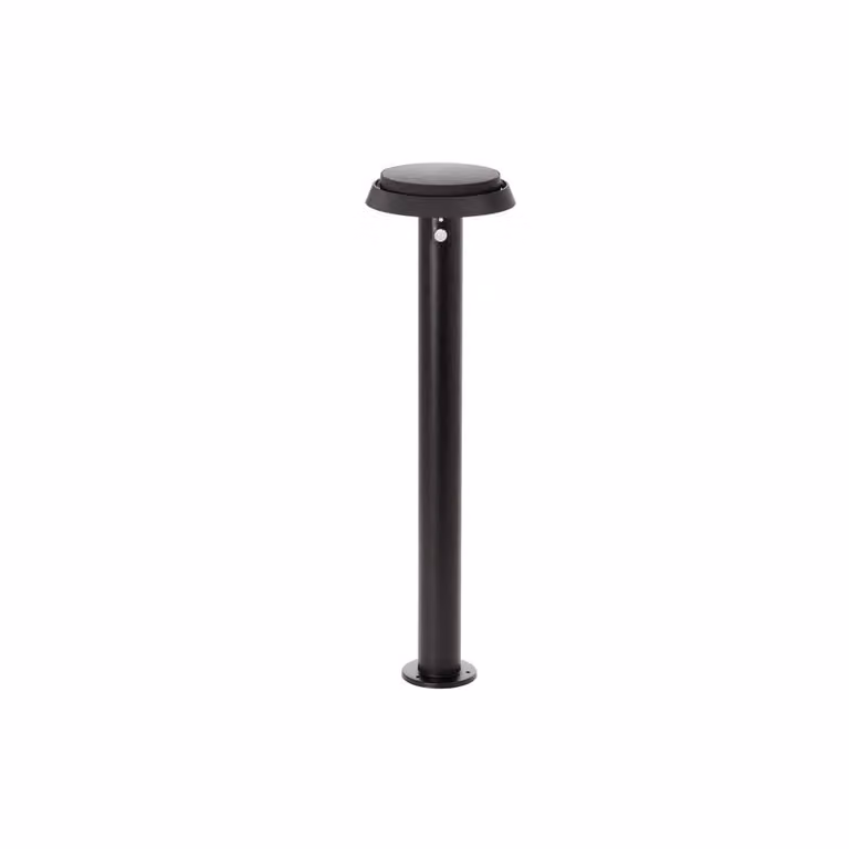 Lyora Staande Solar Lamp met Bewegingssensor - Zwart - Hoogte: 70 cm
