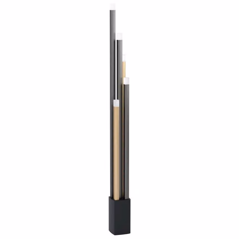 Stars of Light Chique vloerlamp Estanterios met led - zwart