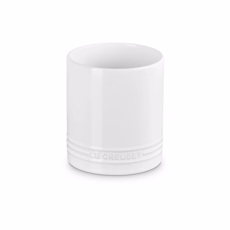 Le Creuset Signature stoneware bestek- en keukengerei-mok, 1,1 l, Wit