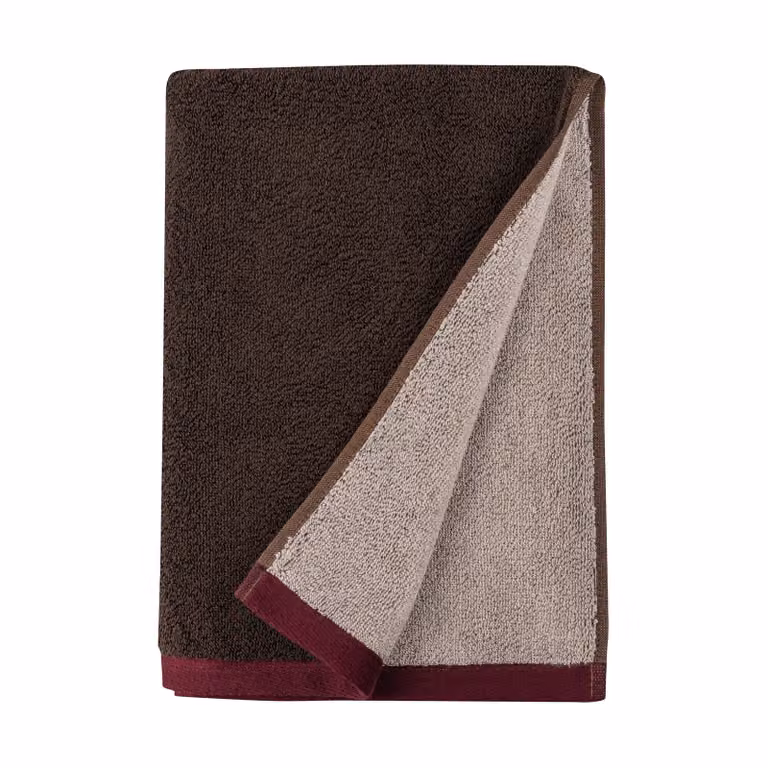 Mette Ditmer Soft gastendoek 2-pack Brown-sand B: 40 cm, D: 55 cm