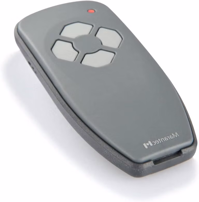 Garagedeuropener Afstandsbediening Handzender met 4 Kanalen 433 MHz - B/D/H: 86 x 39 x 12 mm