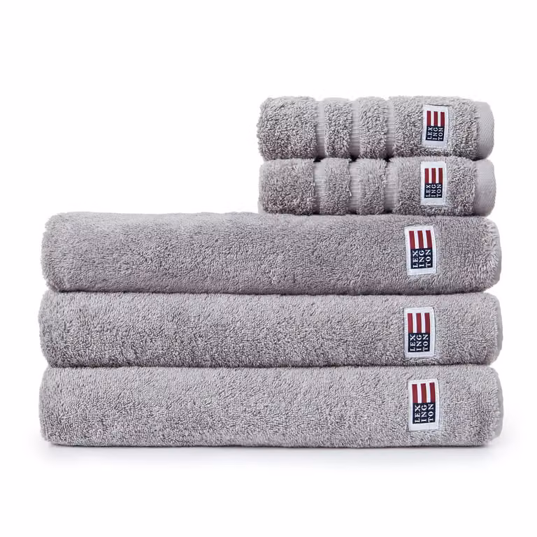 Lexington Icons Original handdoek Dark gray 30 x 50 cm