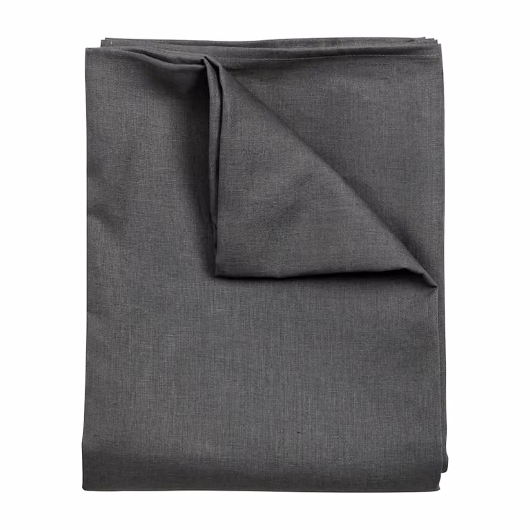 Scandi Living Clean linnen tafelkleed Charcoal B/D/H: 145 x 350 cm